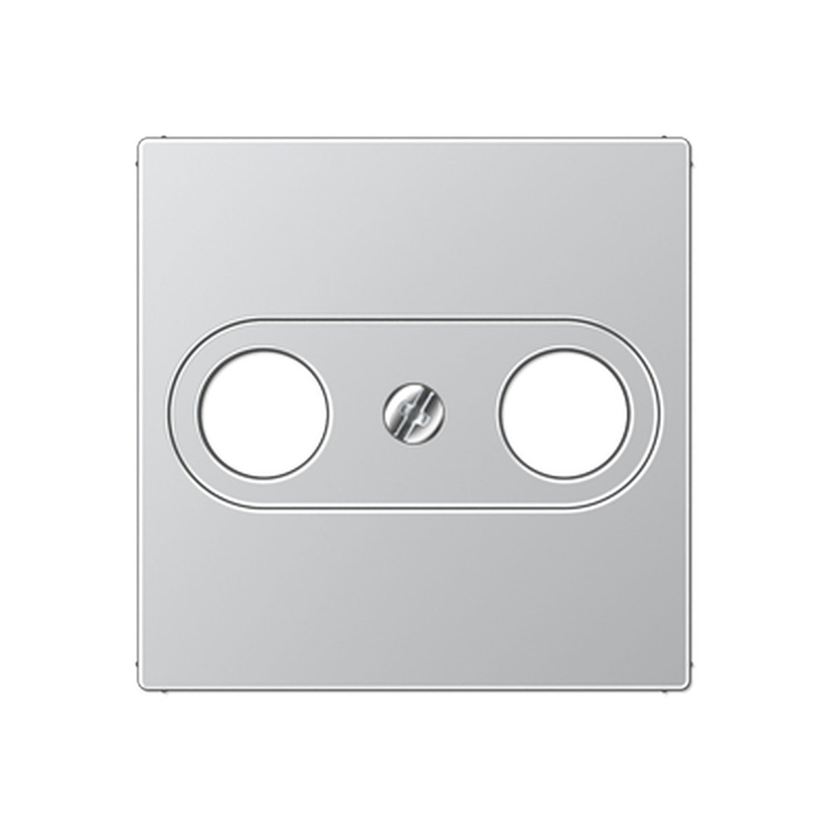 Jung Antennenabdeckung AS 500 aluminiumfarben