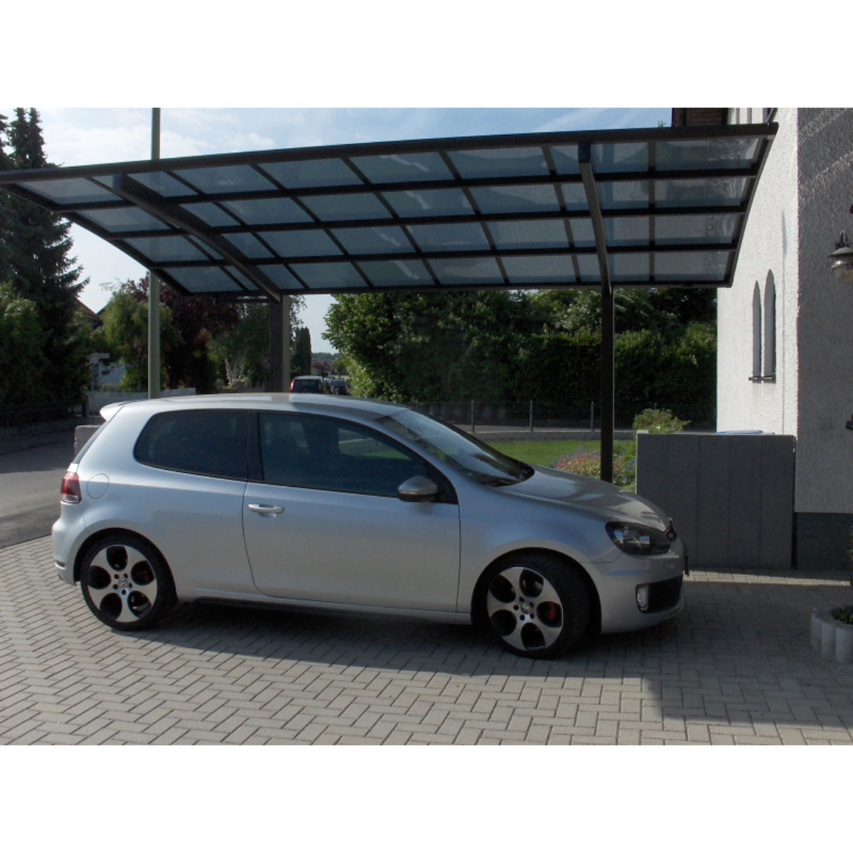 Ximax Carport Alu Portoforte 80 Mattbraun Bild 4