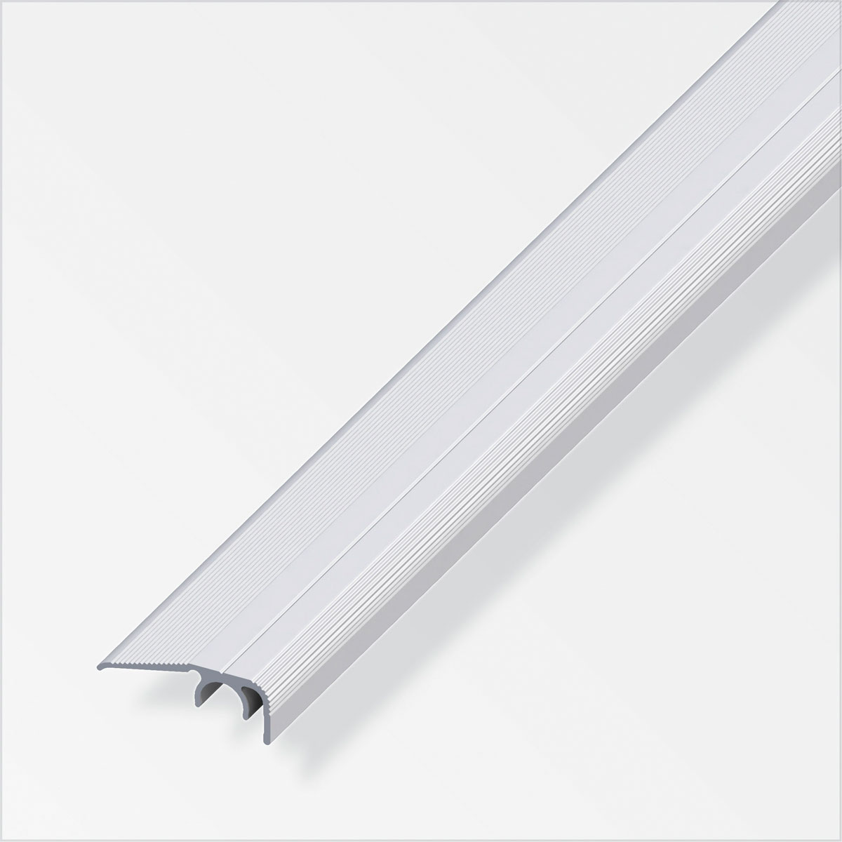 Alfer Abschluss-Profil Clipstech 32 x 12,5 mm 1m silber