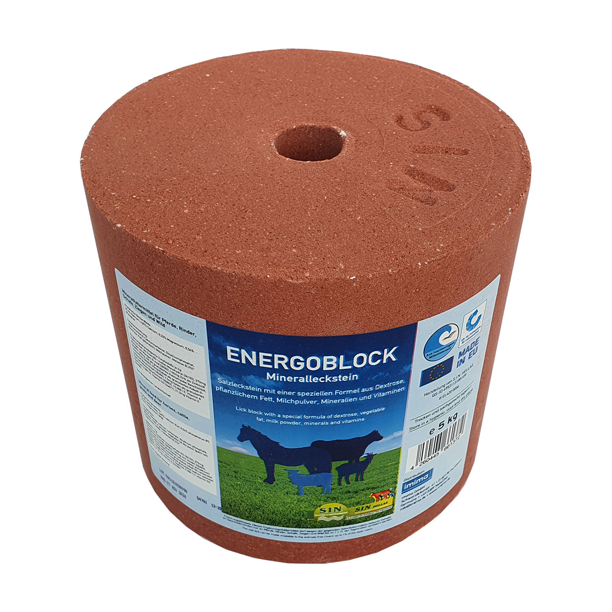 SIN Hellas ENERGOBLOCK 5 kg Mineralleckstein Bild 2