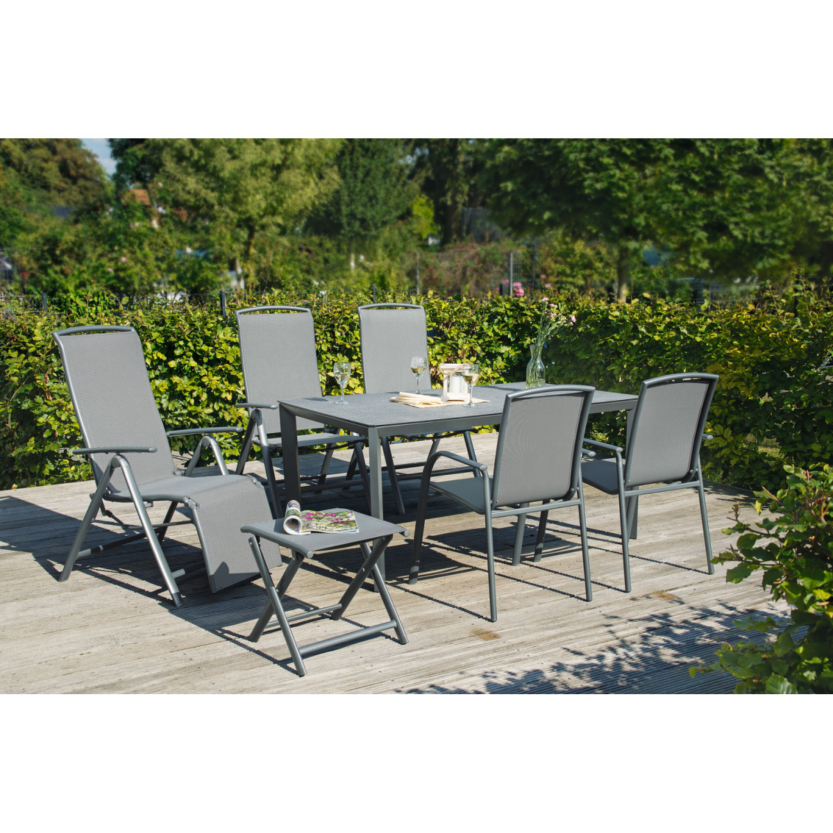 Haveson Relaxsessel Atlanta anthrazit Bild 2