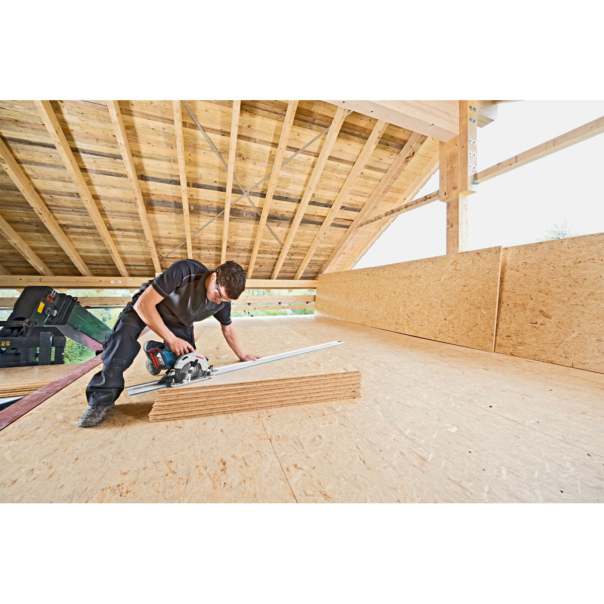 Bosch Professional  Akku-Kreissäge-Set GKS 18V-57 G Bild 4