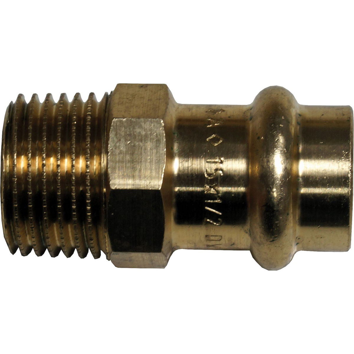 Cornat Press Übergangsnippel 15 x 1/2 AG 10 Stück