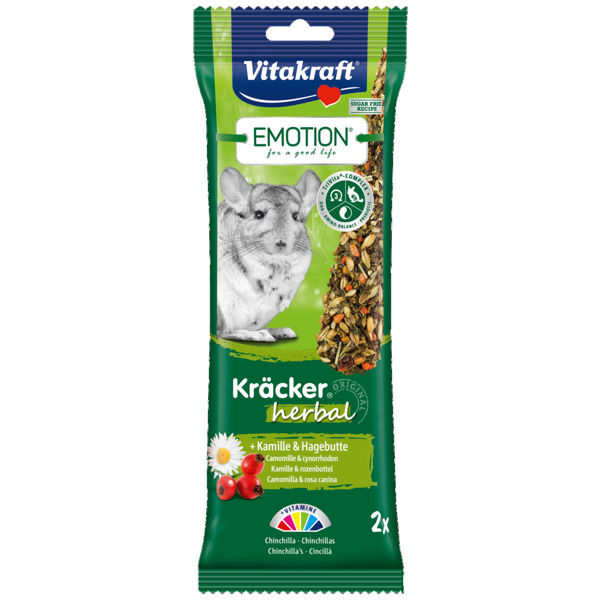 Vitakraft  Emotion Kräcker Herbal 2 Stück