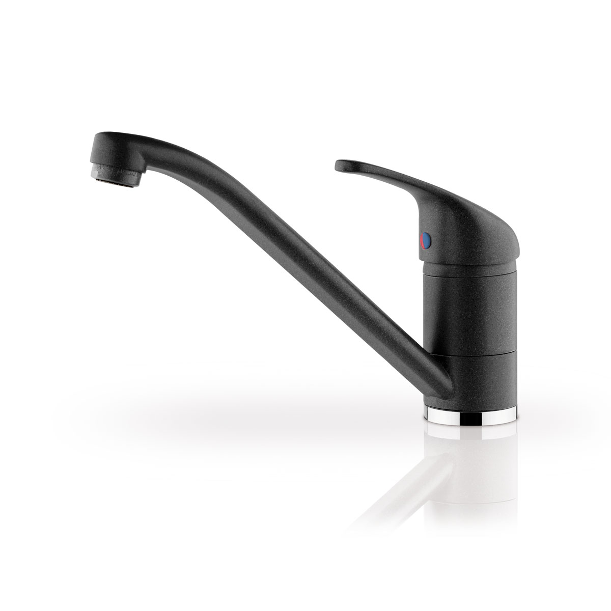 Pyramis Spültischarmatur „Modo“ Pyragranit carbon schwenkbar