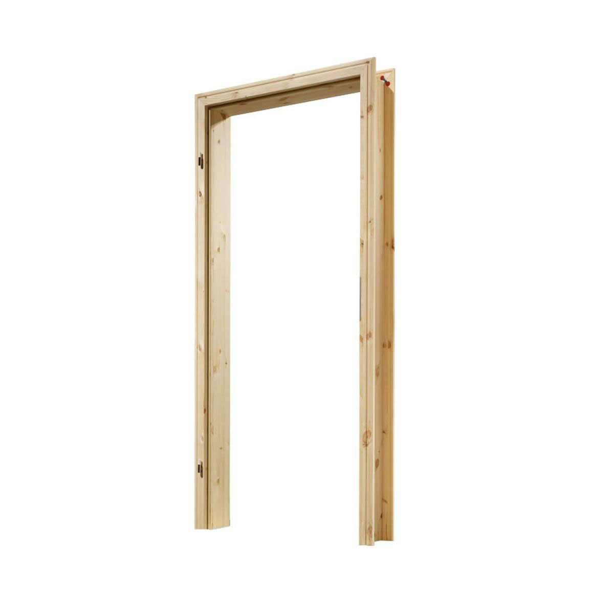 Borne Türzarge komplett Kiefer roh 61 x 198,5 x 20 cm DIN links