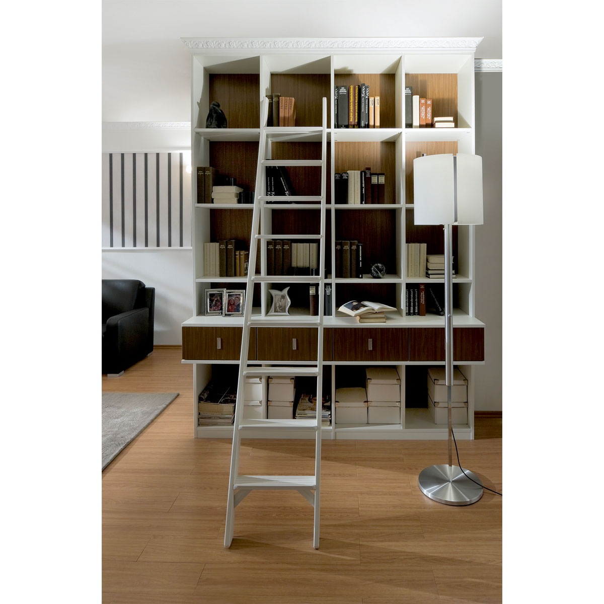 Zierprofil Denise weiß 1 x 2 m Bild 3