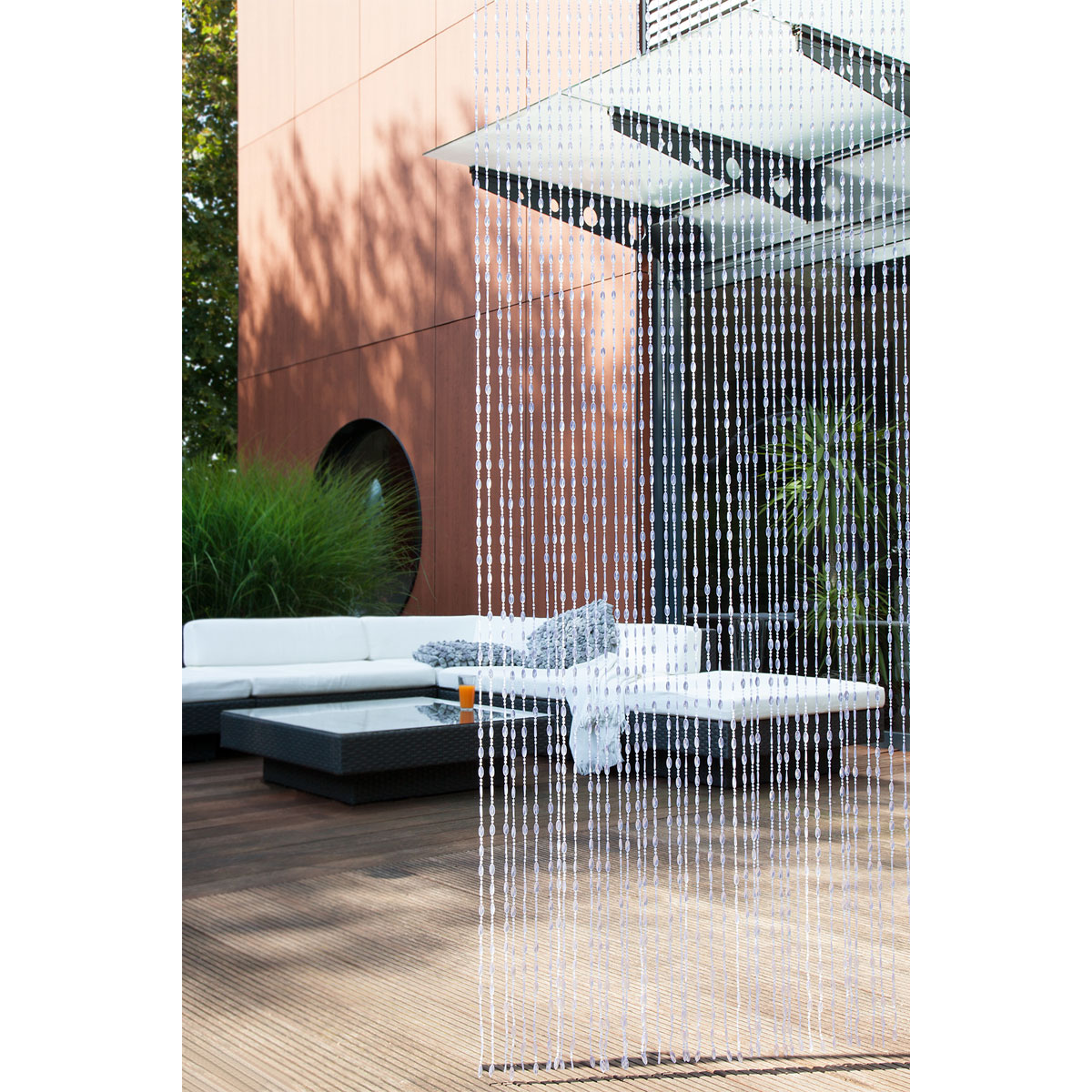 Deko-Vorhang Kristal 90 x 200 cm Kunststoff Bild 3