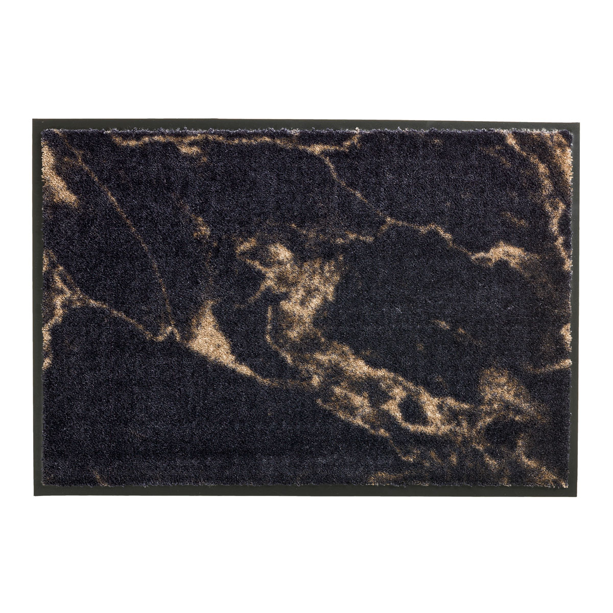 Schöner Wohnen Schmutzfangmatte „Miami“, marmor/anthrazit-taupe, 67x100 cm