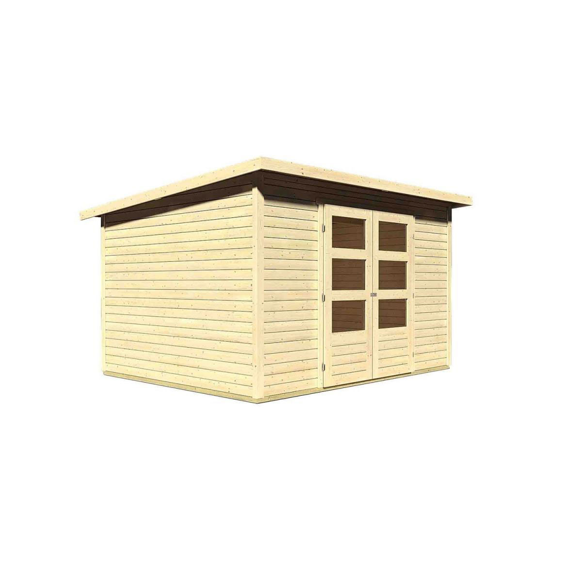 Karibu Gartenhaus Stockach 5 naturbelassen Bild 2