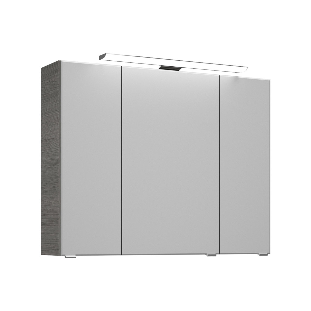 Pelipal LED-Spiegelschrank Trentino inkl Leuchtmittel grau 90 x 70 x 20 cm