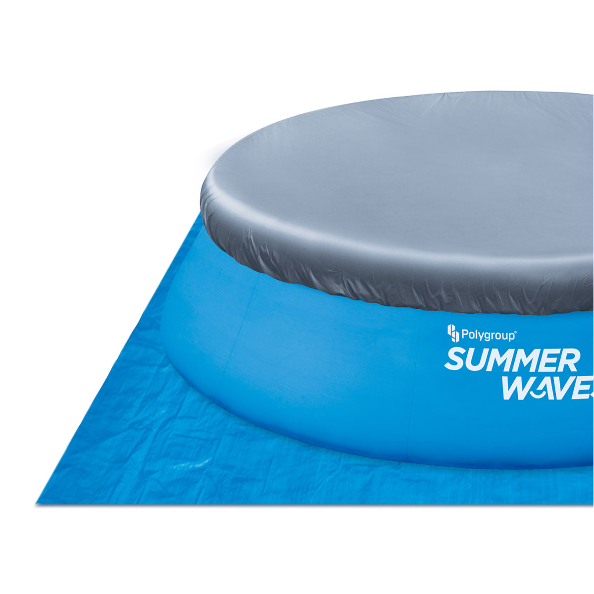 Summer Waves Quick Up Pool 457x457x107cm Blau Bild 5