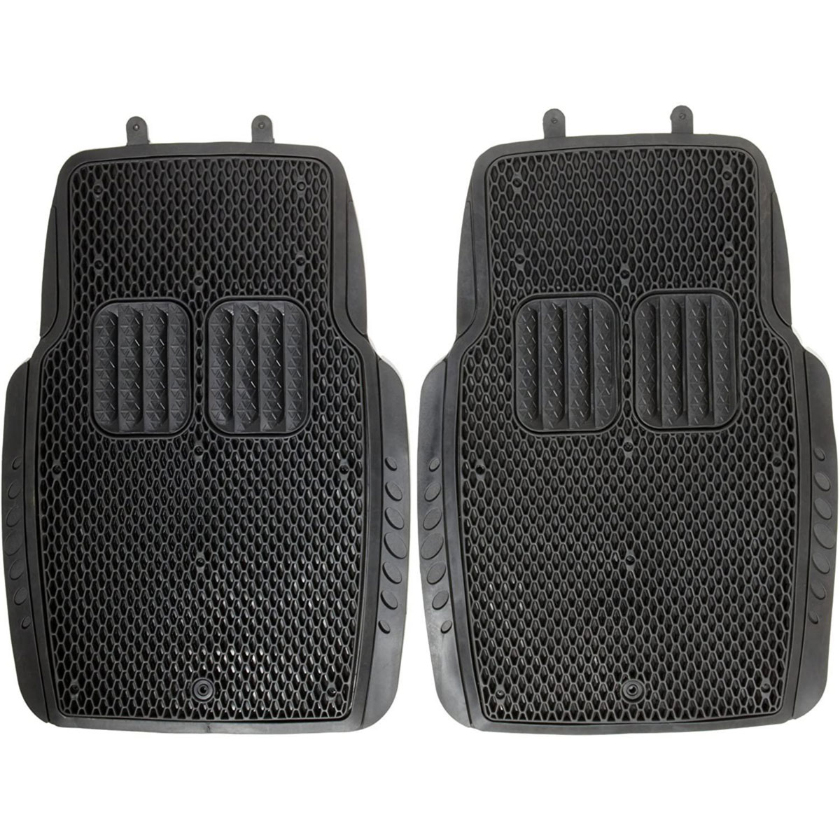 Unitec  Gummimatte mit Tropfgitter schwarz