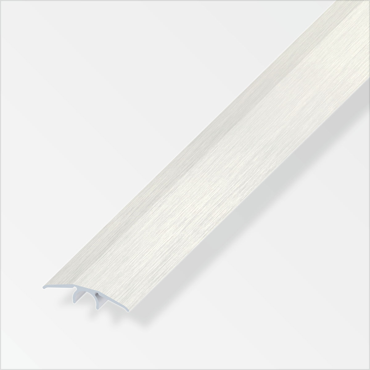 Alfer Übergangsprofil Clipstech 33 mm 1m silber