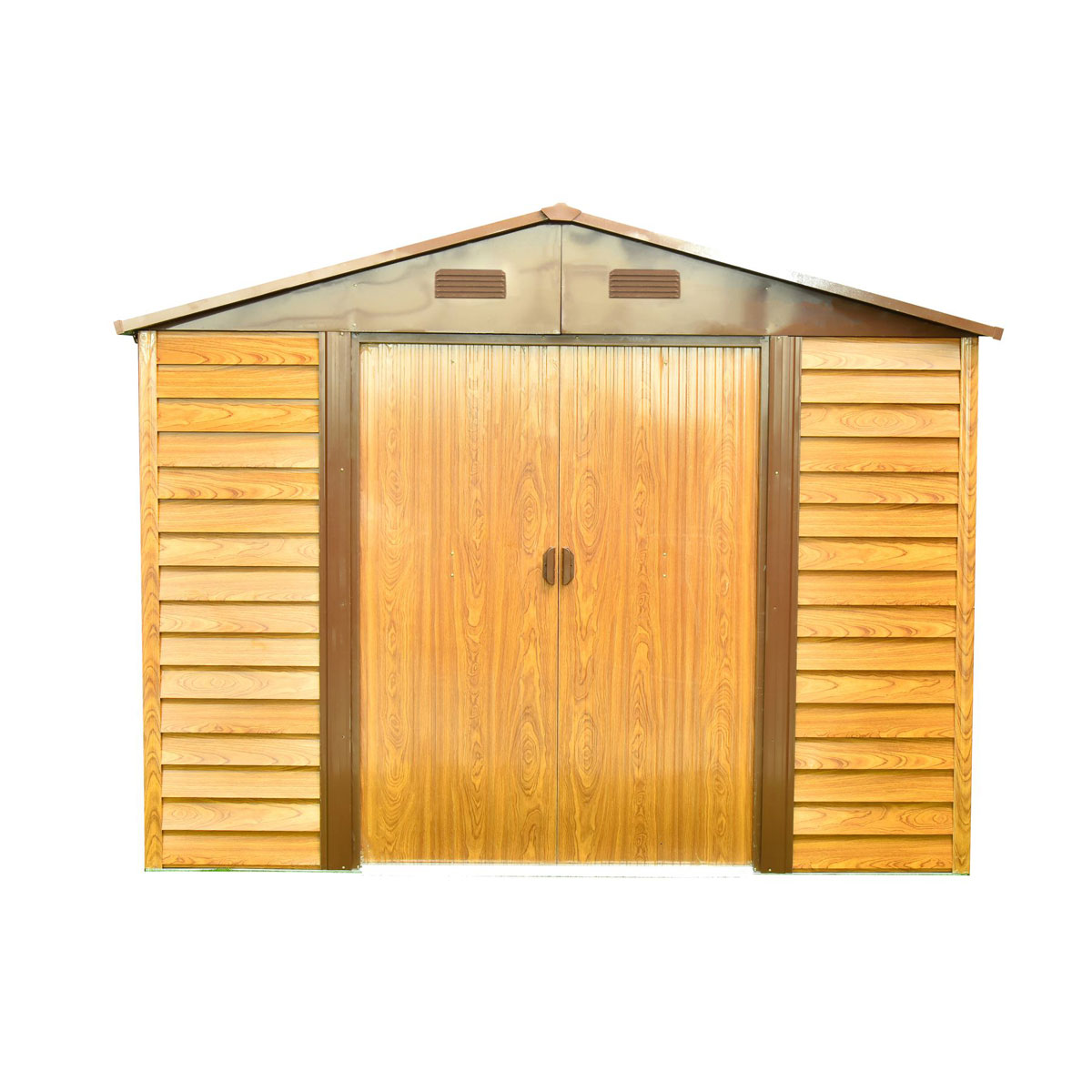 Pergart Gerätehaus Frankfurt II 8,2m² holzoptik Bild 5