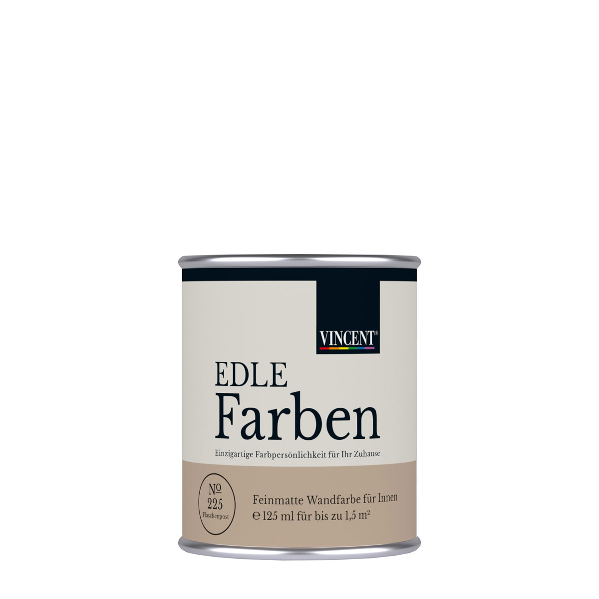 Vincent Wandfarbe EDLE Farben Flaschenpost matt 0,125 L