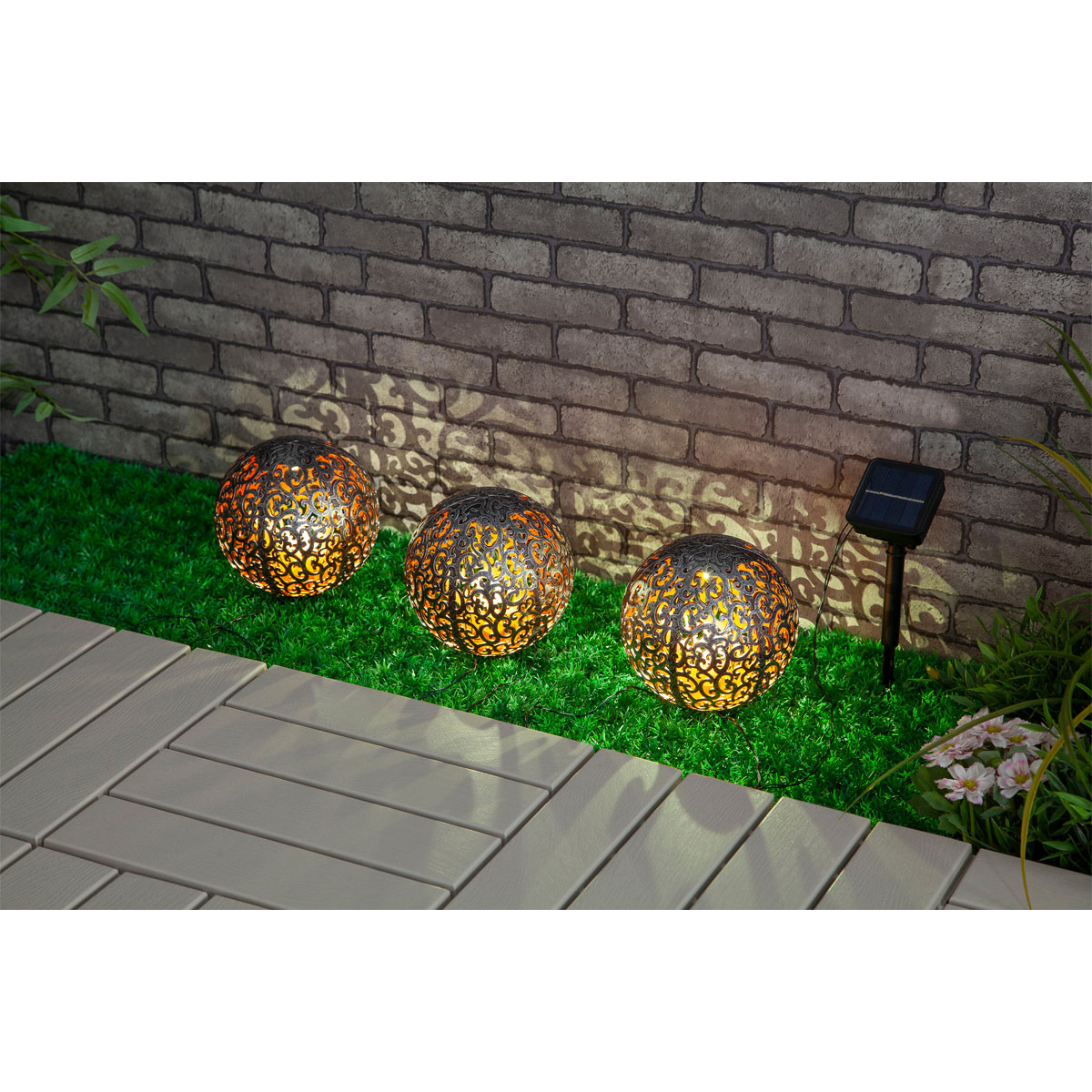 Flector Garten  Solar Dekoleuchte Orient 3er Set Bild 3