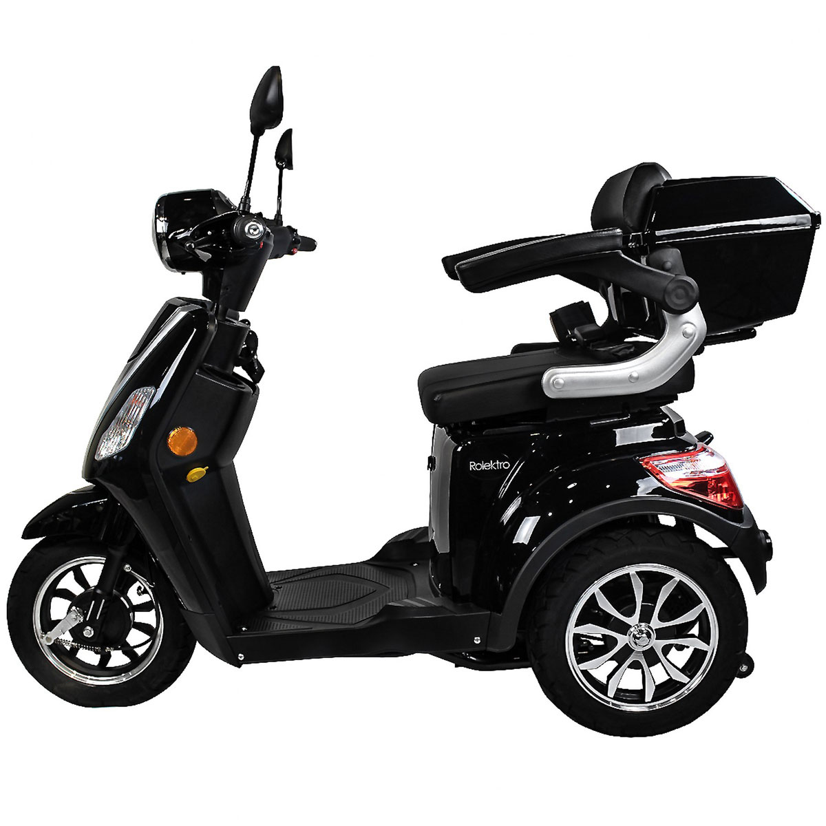 Rolektro E-Dreiradroller „25 V.2“ 1000 W, schwarz Bild 5