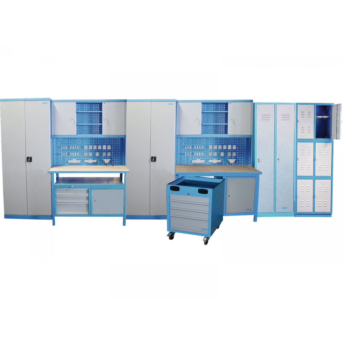 Güde Werkbank 1200 SLT Multi Blau Bild 7