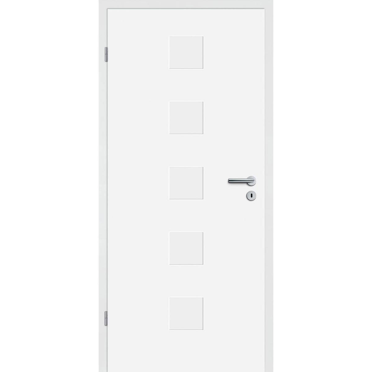 Borne Zimmertür Fila 12 Weißlack 73,5 x 198,5 cm DIN links