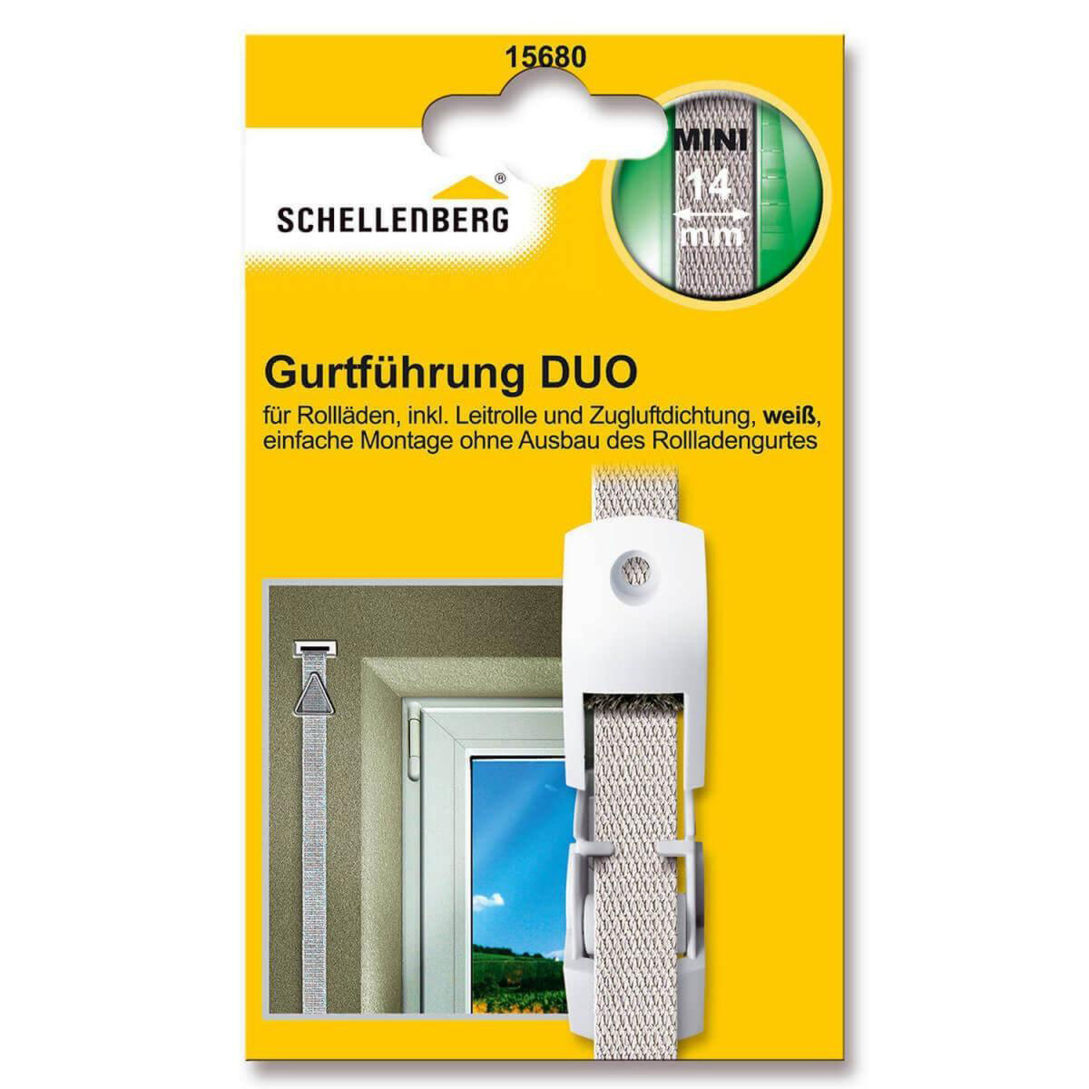 Schellenberg Gurtführung Duo Mini mit Leitrolle inkl Zugluftdichtung Bild 2
