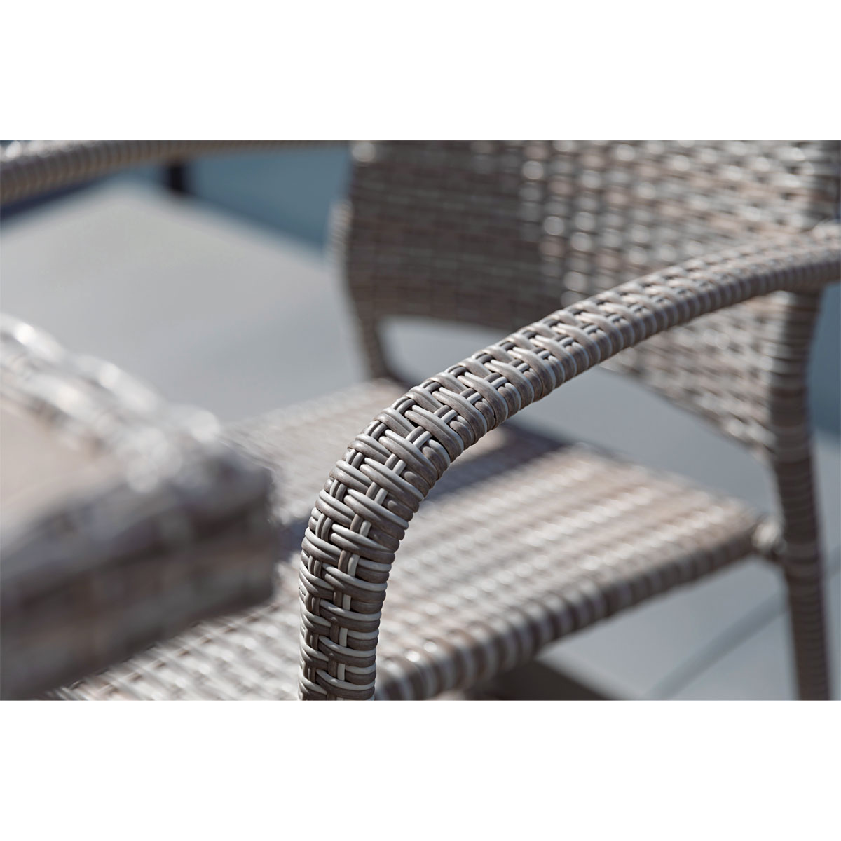 Haveson Stapelsessel Milano grau-meliert Bild 2