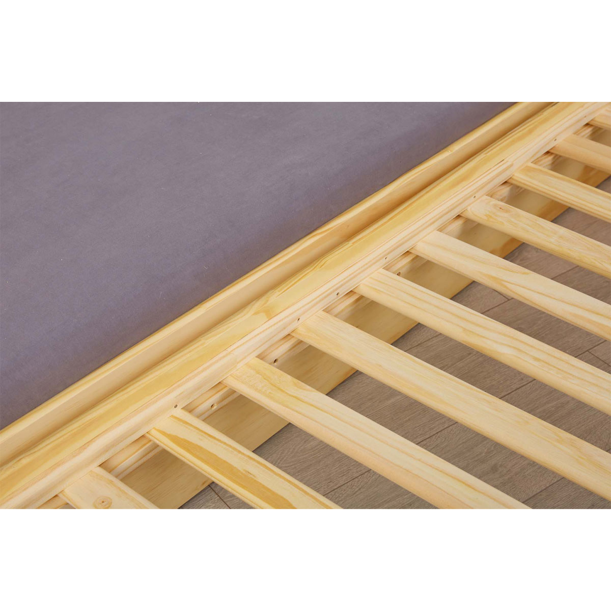 Funktionscouch „Lotar“, 3 in 1, natur, 90x200 cm Bild 8