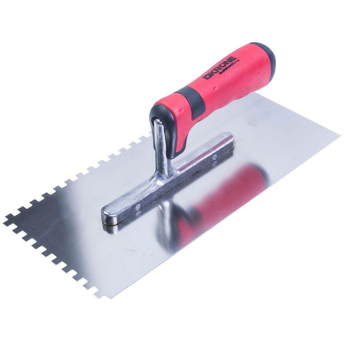 Krone Zahnglättekelle 280 x 130 mm Zahnung 6 x 6 mm