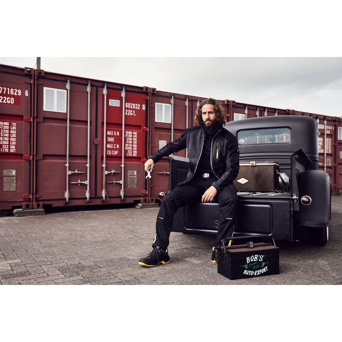 Uncle Sam  Arbeitsshose schwarz Bild 2