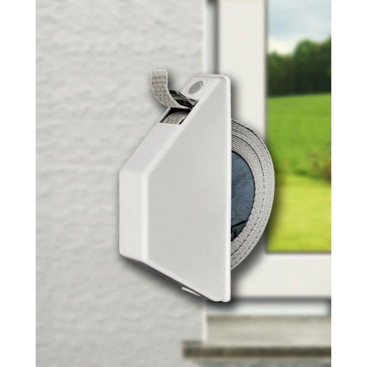 Schellenberg Halbeinlaßwickler Mini weiß Bild 3