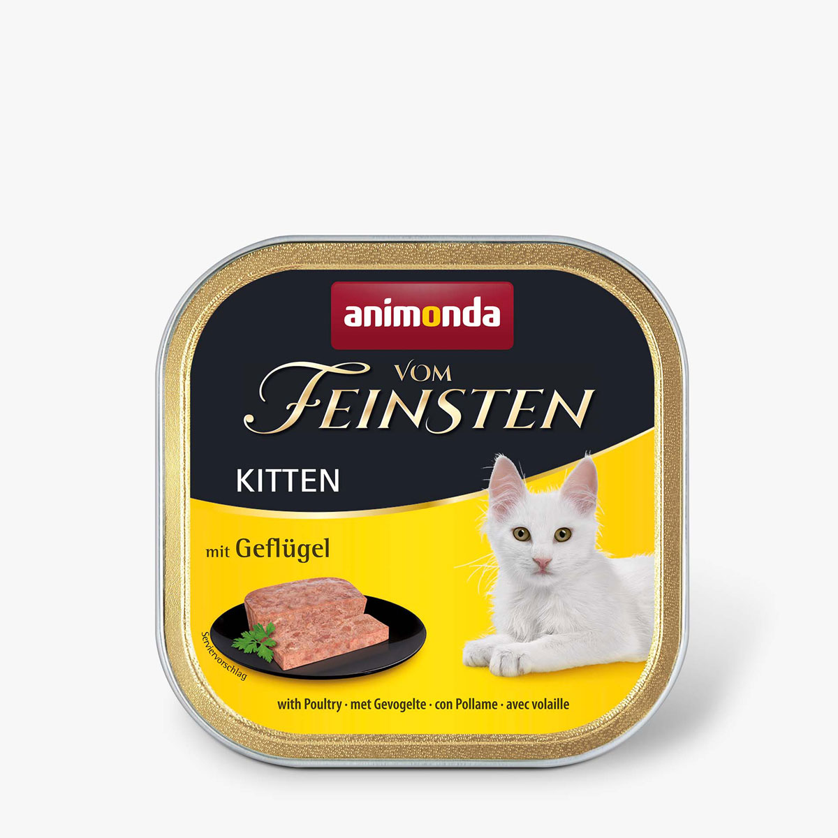 animonda Vom Feinsten Cat Kitten mit Geflügel 100g