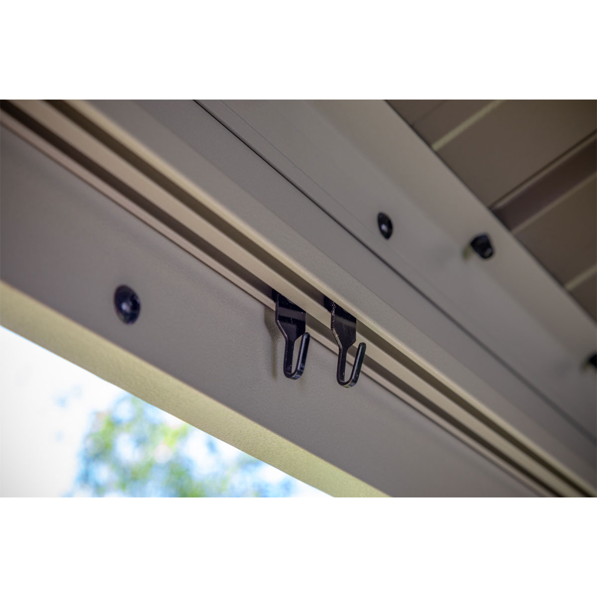 Sojag Pavillon Messina 1216 inkl. Moskitonetz 363x483x307,1cm Champagner Bild 8