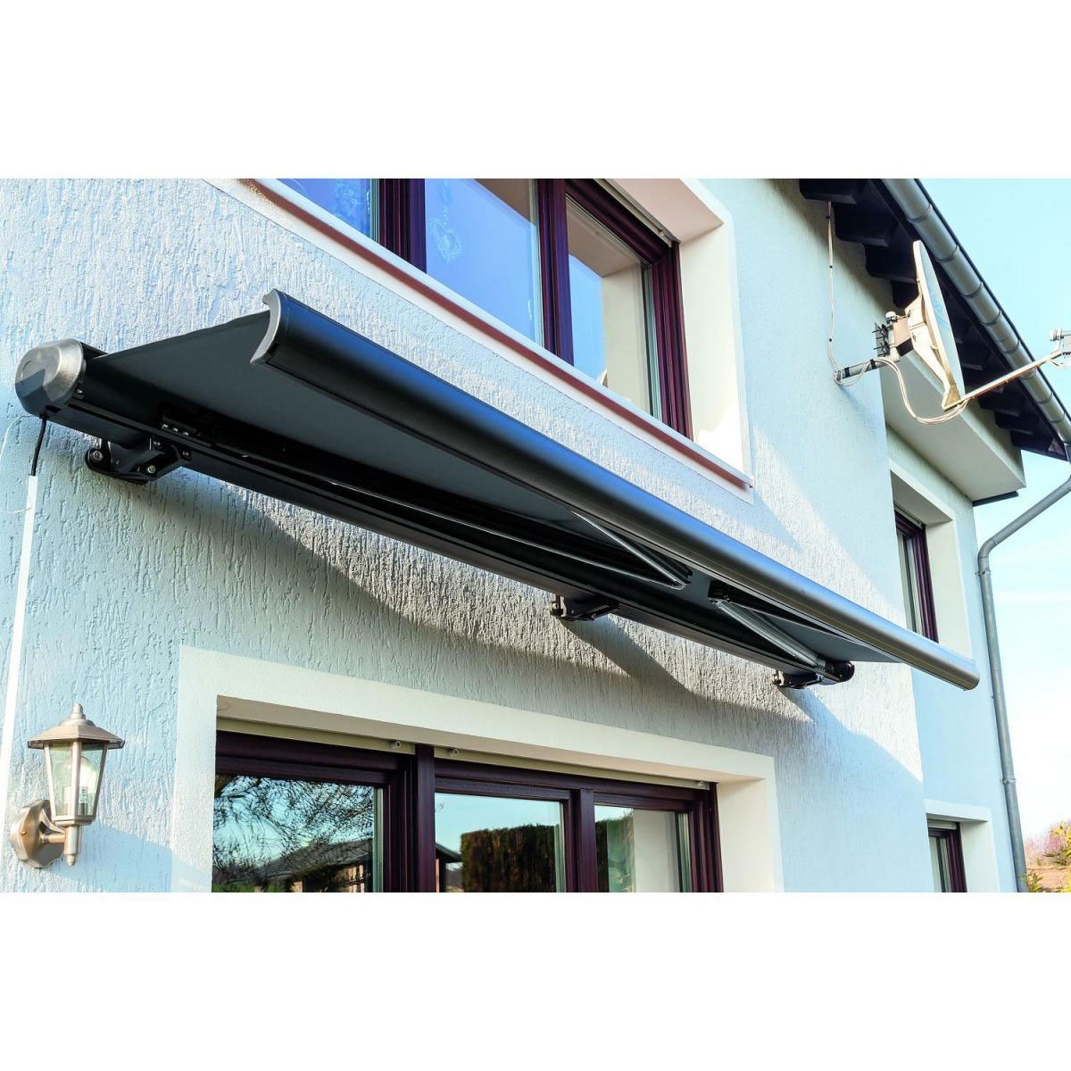 Durabil Markise inkl LED-Beleuchtung 300 x 200 cm anthrazit Bild 2