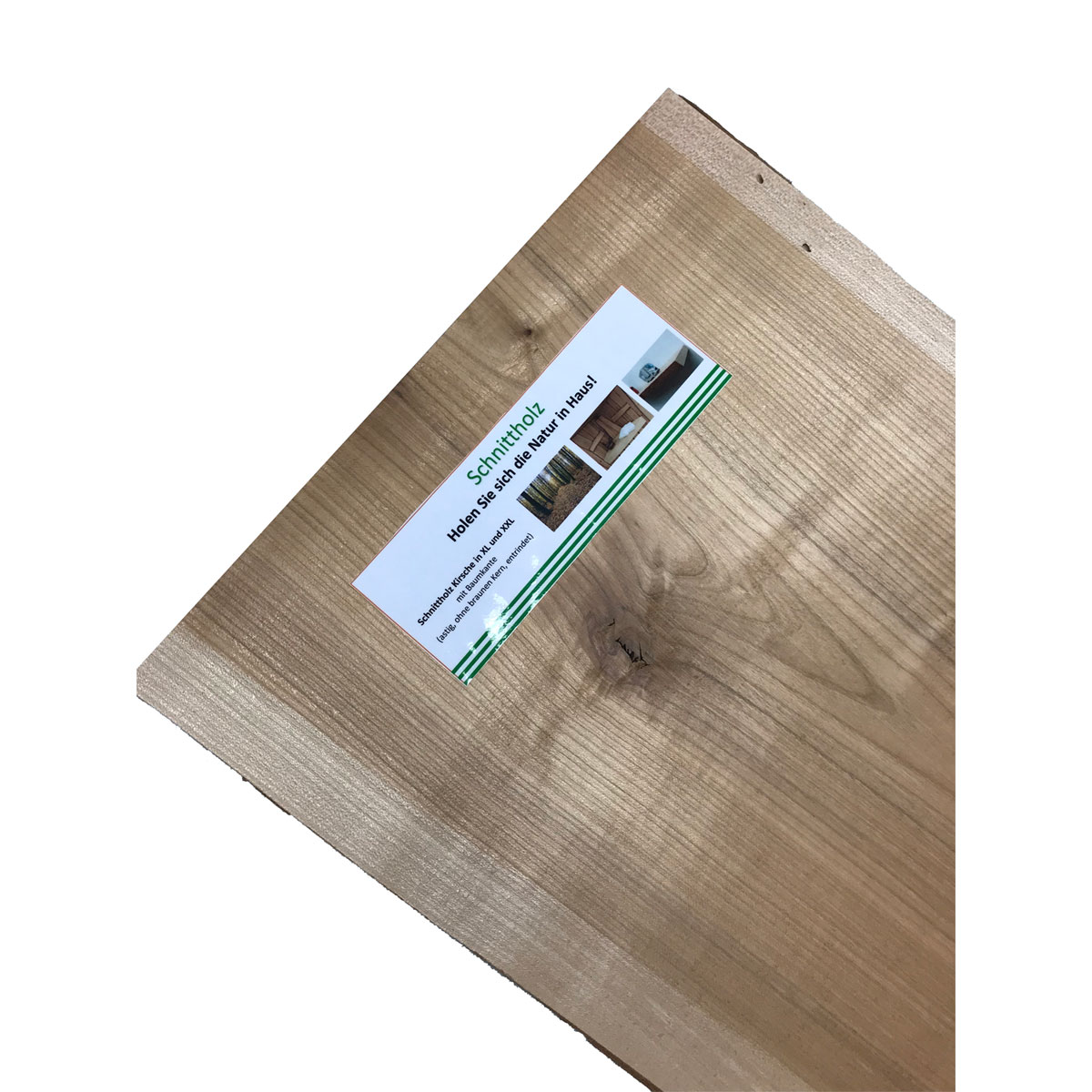 JÜRGENS  Schnittholz Wildkirsche 280-310 x 15-25 cm Bild 2