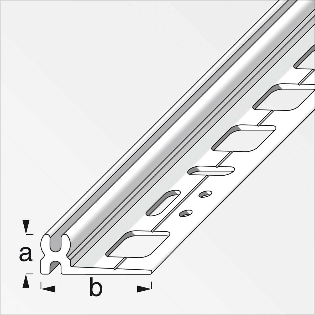 Alfer Trägerprofil Clipstech 1m caramel Bild 2