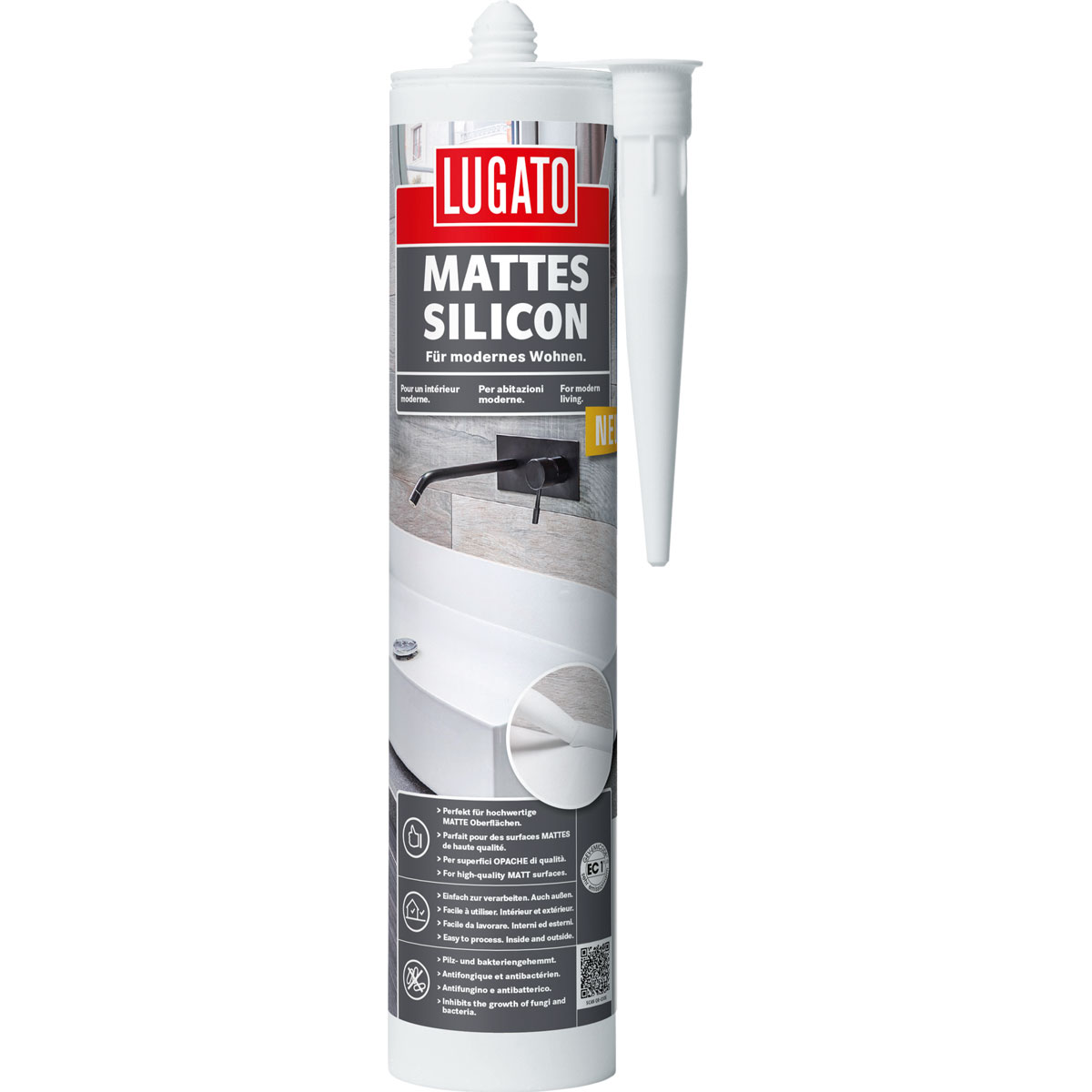 Lugato Mattes Silicon weiss 310 ml Lugato Mattes Silicon weiss 310 ml