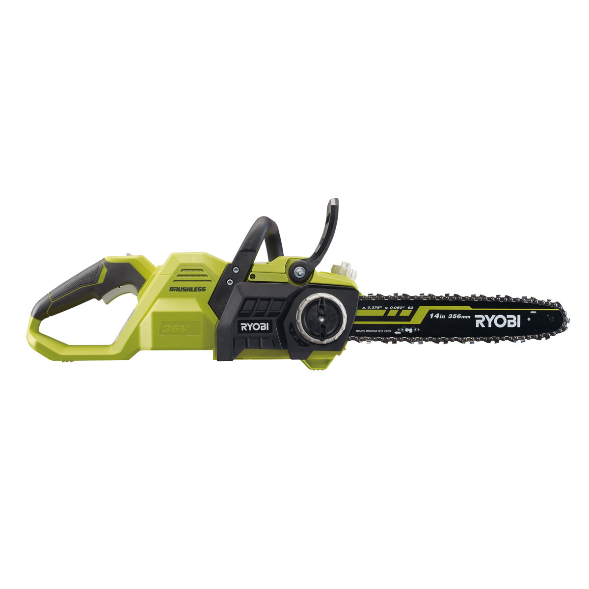 Ryobi Akku-Kettensäge RY36CSX35A-150 35 cm inkl 5,0 Ah Akku u Ladegerät