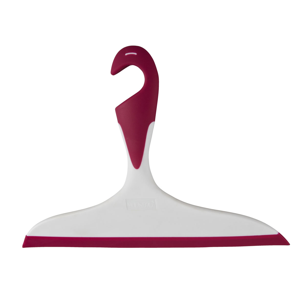 Wenko Badezimmerwischer Loano weiß-pink