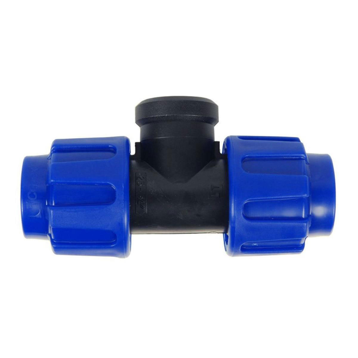 Kirchhoff T-Stück PP 32 mm x ¾ IG x 32 mm für HDPE DVGW Kirchhoff T-Stück PP 32 mm x ¾ IG x 32 mm für HDPE DVGW
