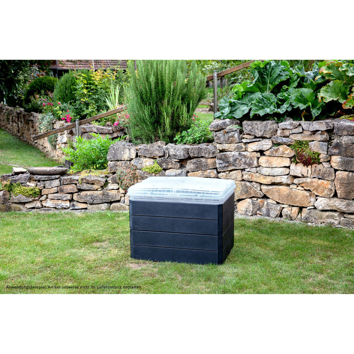 Garantia Frühbeet-Aufsatz Ergo Quadro M für Hochbeet-System Bild 6