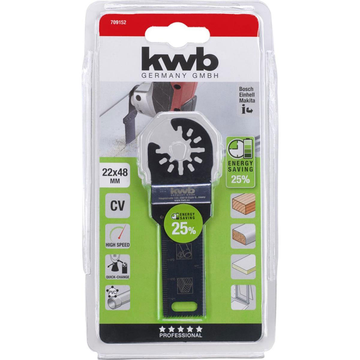 kwb  Tauchsägeblatt 22 mm Bild 2