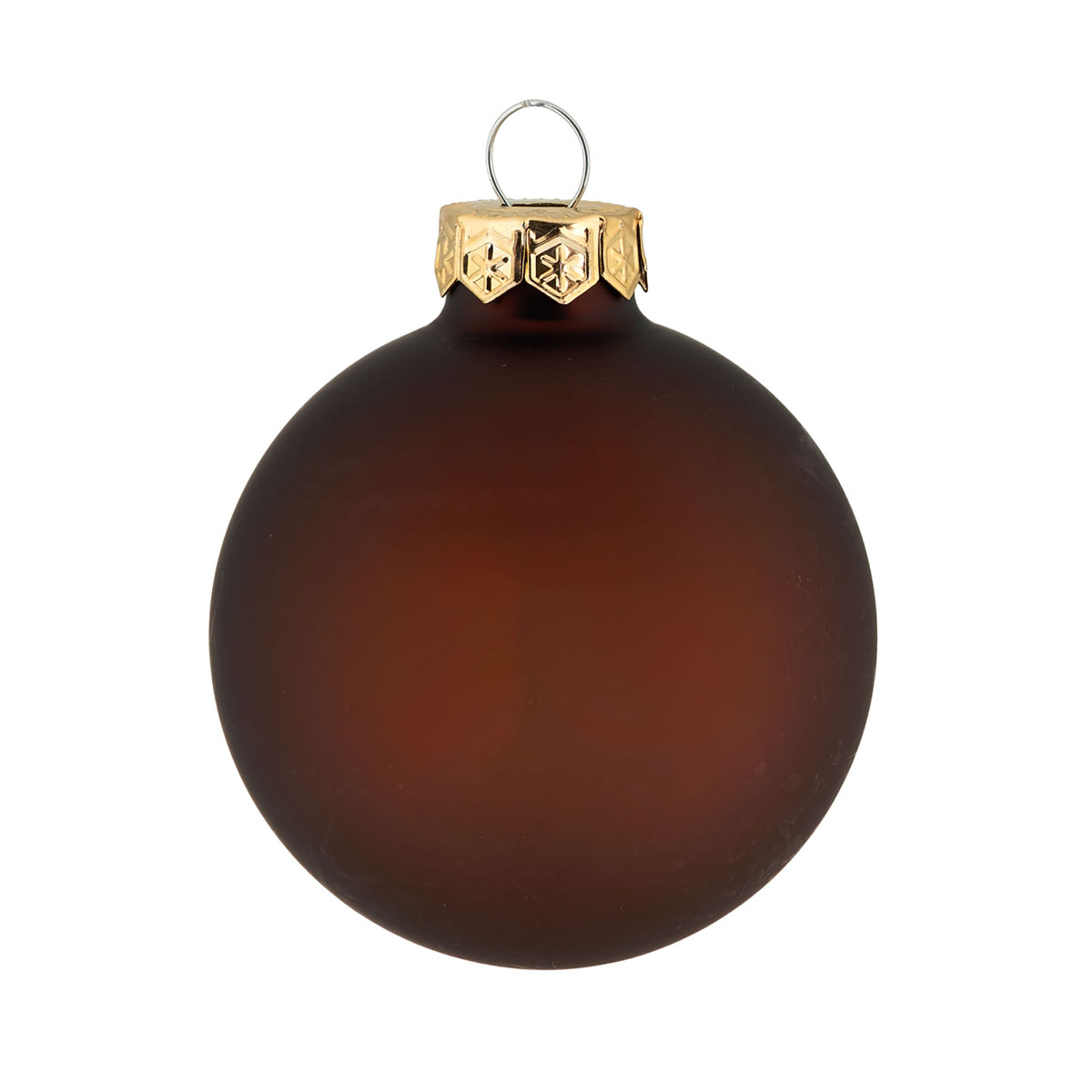 Ambientis Glaskugeln 6 cm braun champagner Mix Bild 5