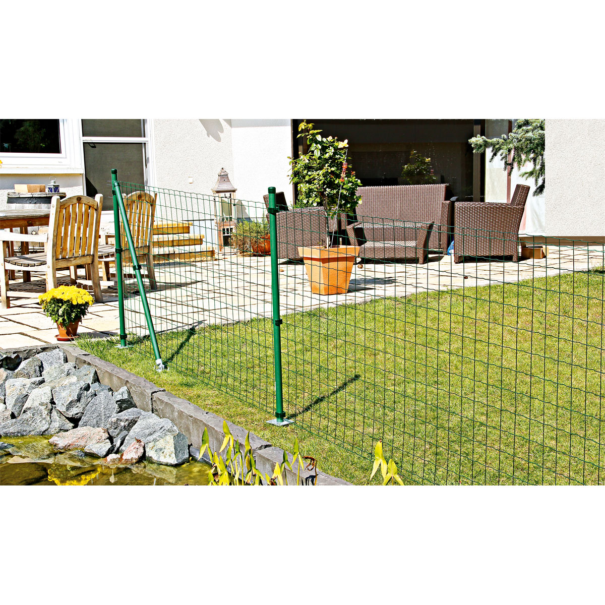 GAH Alberts Schweißgitter grün 120 x 2500 cm Bild 2