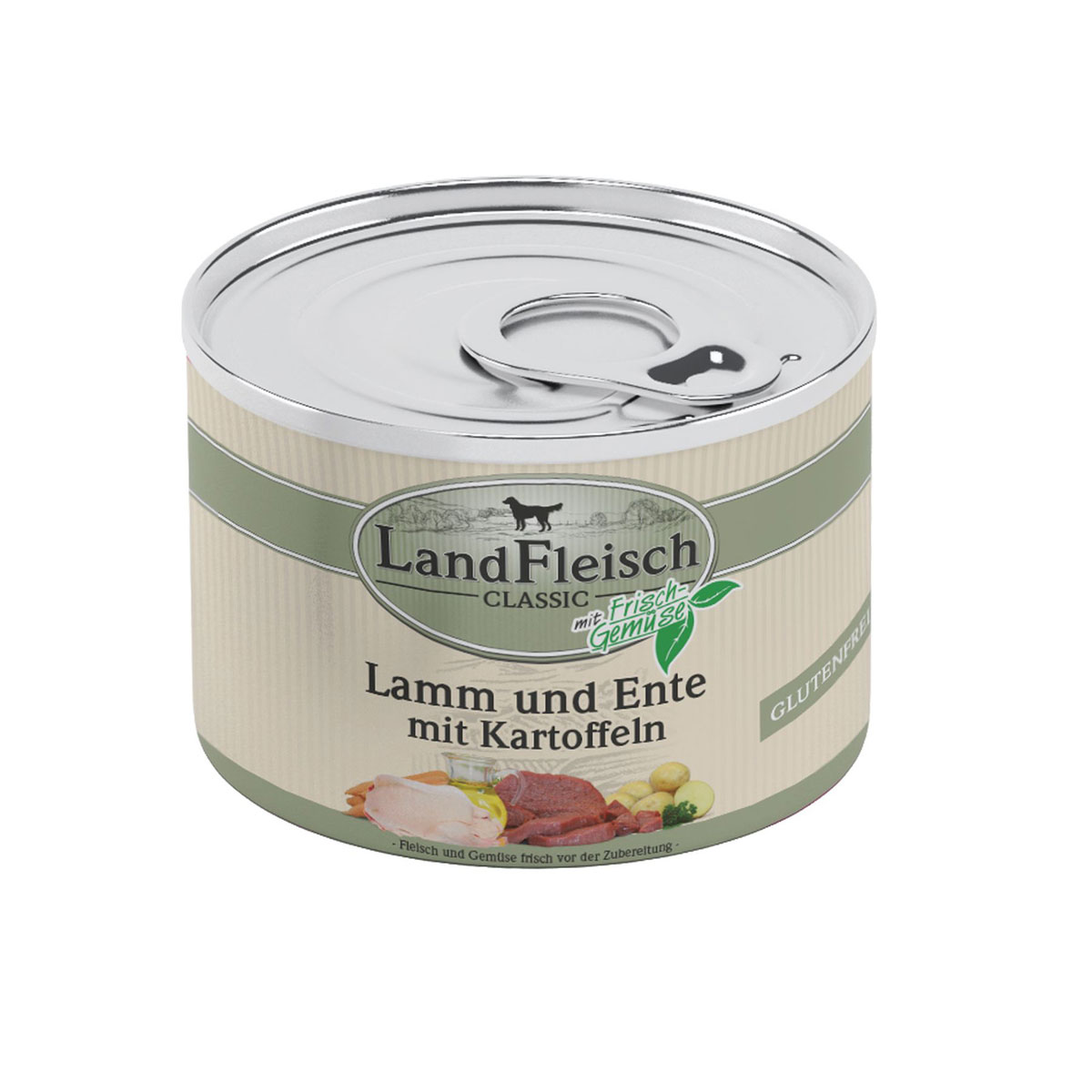 Landfleisch Classic Pur Lamm Ente Kartoffel 195g