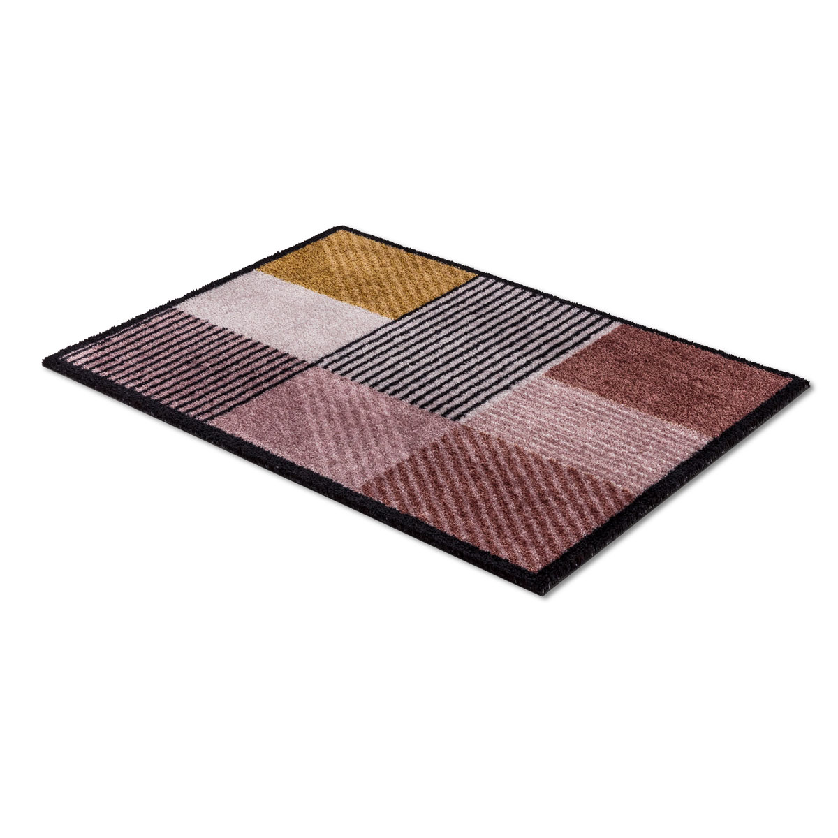 Schöner Wohnen  Schmutzfangmatte Manhattan 67x100 cm Geomix Kastanie-rose Bild 4