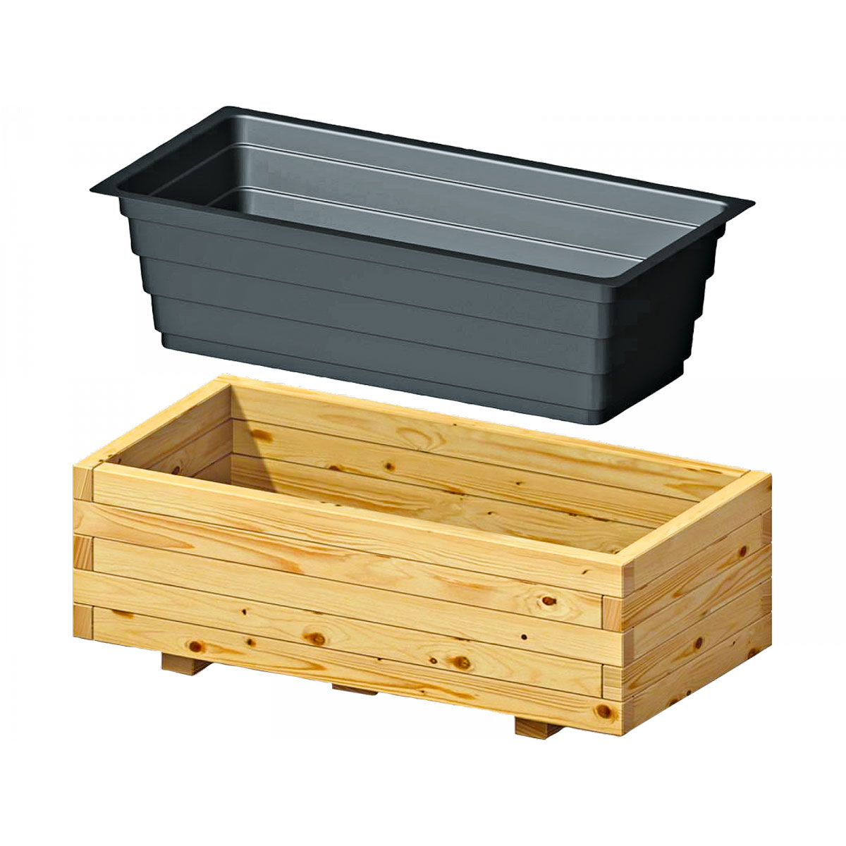 Pflanzkasten Cora 120 x 60 ohne Einsatz