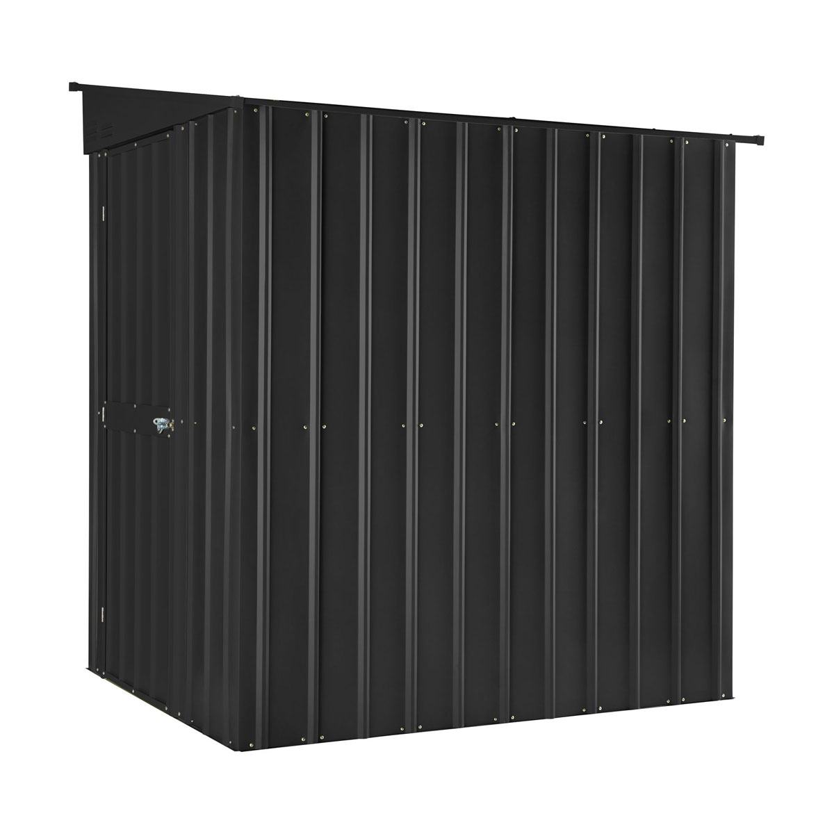 Globel Gerätehaus Lean To 2,5m² anthrazit Bild 2