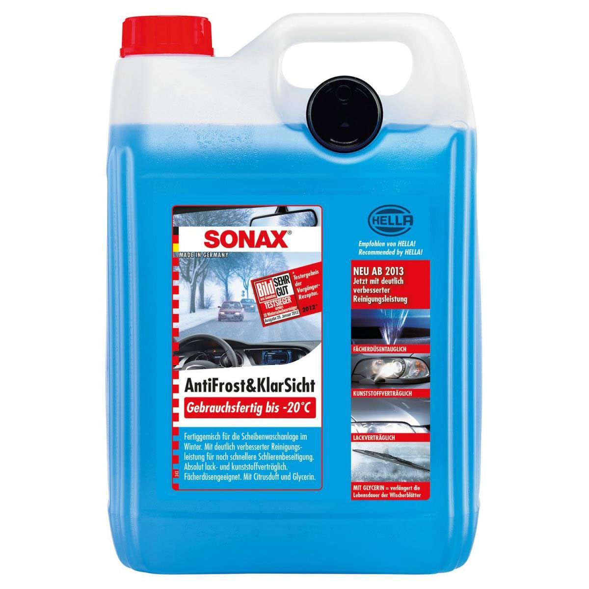 Sonax Frostschutzmittel Antifrost und Klarsicht bis zu -20 Grad 5 L