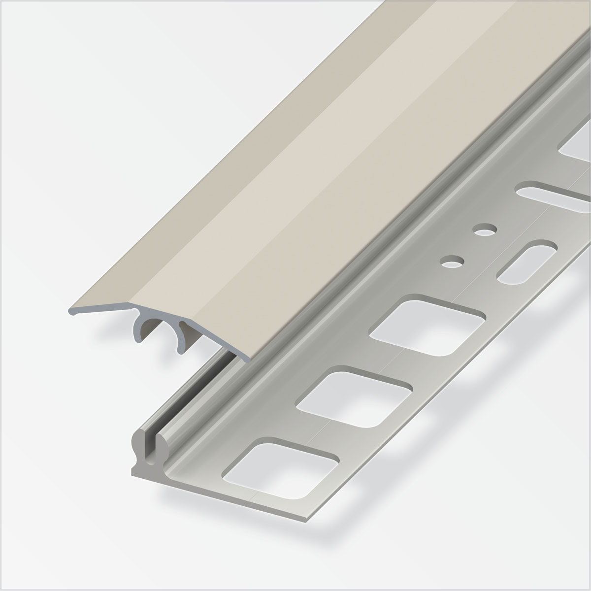 Alfer Übergangsprofil Clipstech-mini 25 mm 1m titan Bild 1