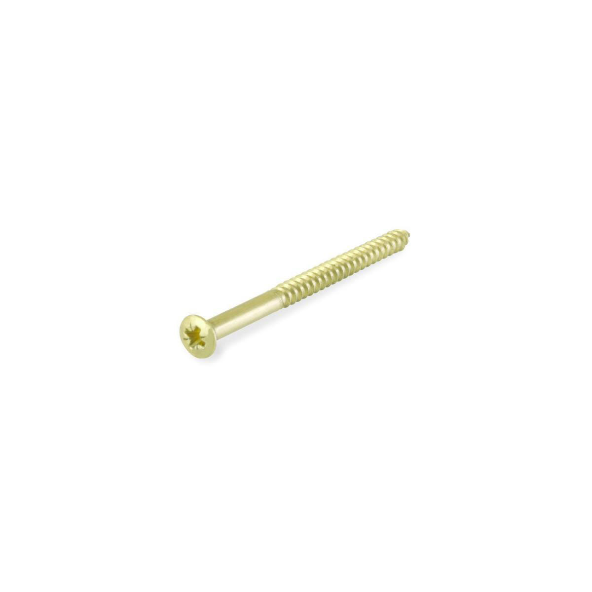 Suki Holzschraube Senkkopf 4 x 40 mm Kreuzschlitz 5 Stück
